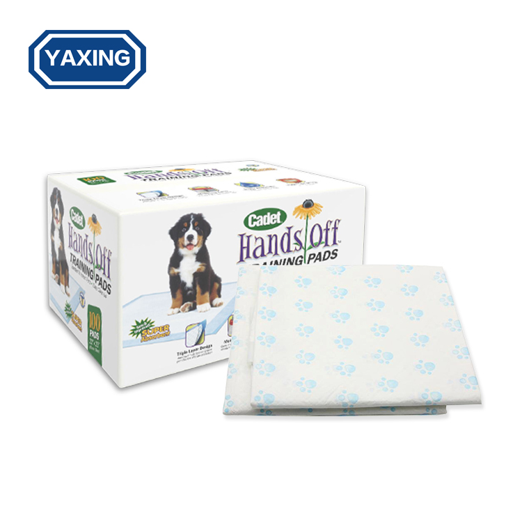 PUPPY PAD WITH WET INDICATOR